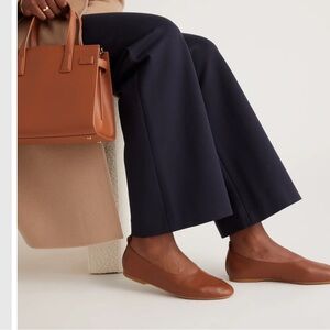 NEW QUINCE Italian Leather Glove Ballet Flat Size: 8